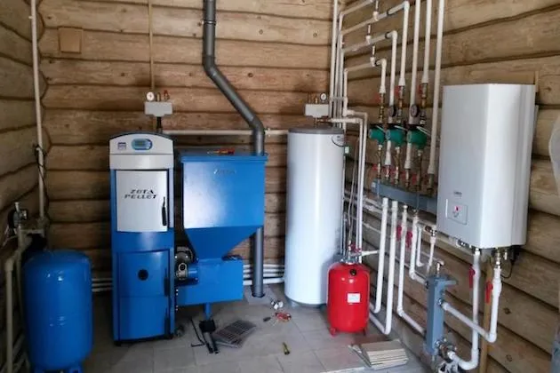 Монтаж котлов и систем отопления