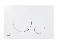 Кнопка управления для систем инсталляции (Белая), Alcaplast (M670)