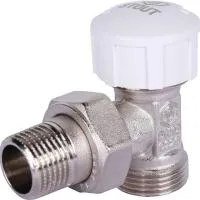STOUT Клапан SVT-0002-100015 термостатический угловой, 1/2" х 3/4"ЕК